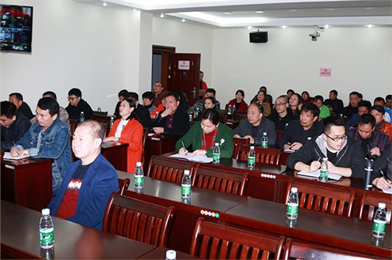 郴汽集團組織觀看《互聯網+傳統企業 &mdash;&mdash;網絡轉型的戰略關鍵》專題視頻講座