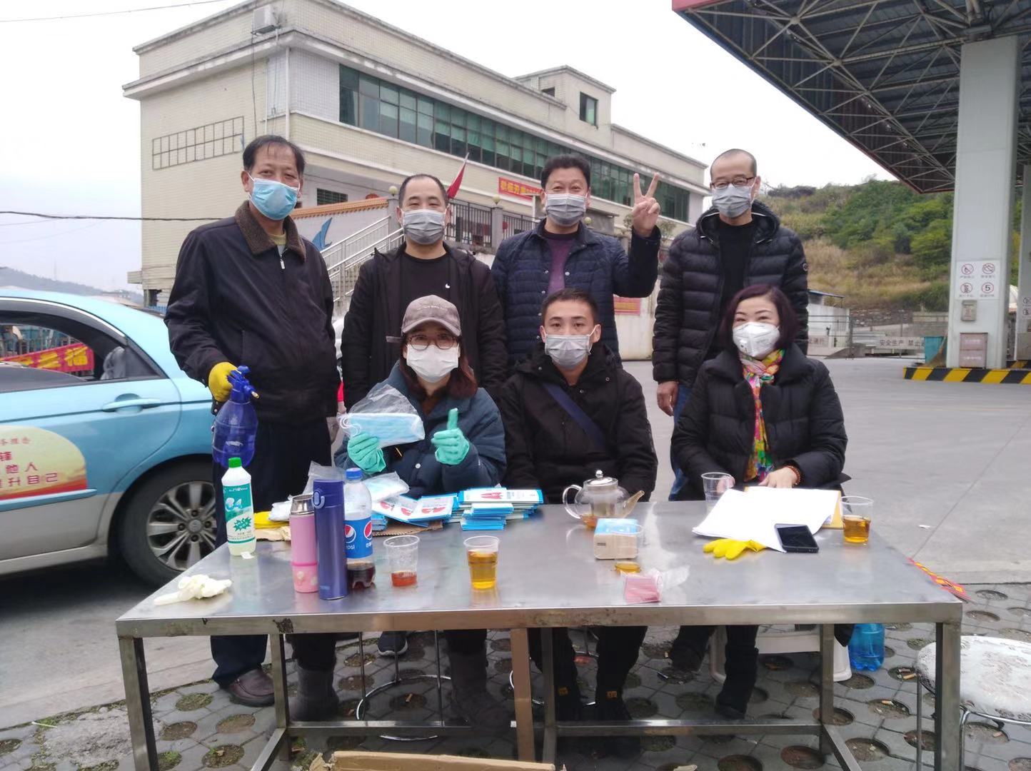 福城的士:筑起防控疫情戰斗堡壘 福城的士:筑起防控疫情戰斗堡壘